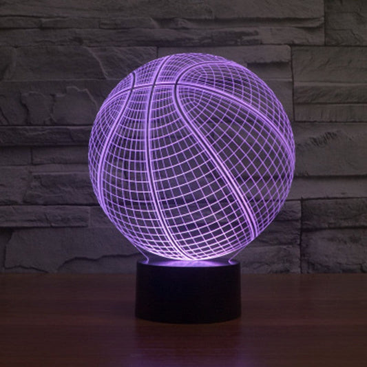 Basketball 3D Illusion Lamp